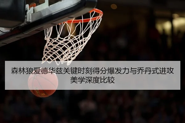 森林狼爱德华兹关键时刻得分爆发力与乔丹式进攻美学深度比较